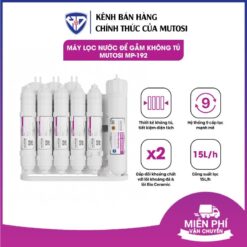 máy lọc nước để gầm nhỏ gọn tiết kiệm không gian sống